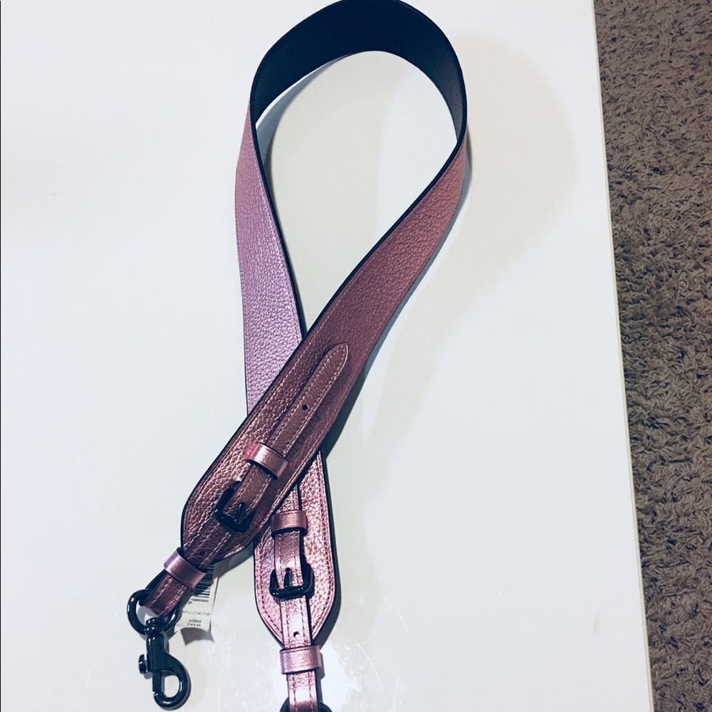 Coach Novelty LeatherShoulder Crossbody Strap